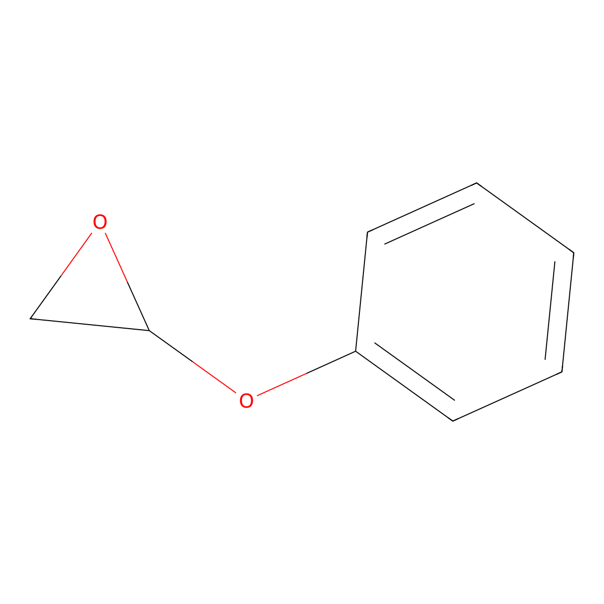 Phenoxyoxirane molecular structure, CAS 79526-11-7