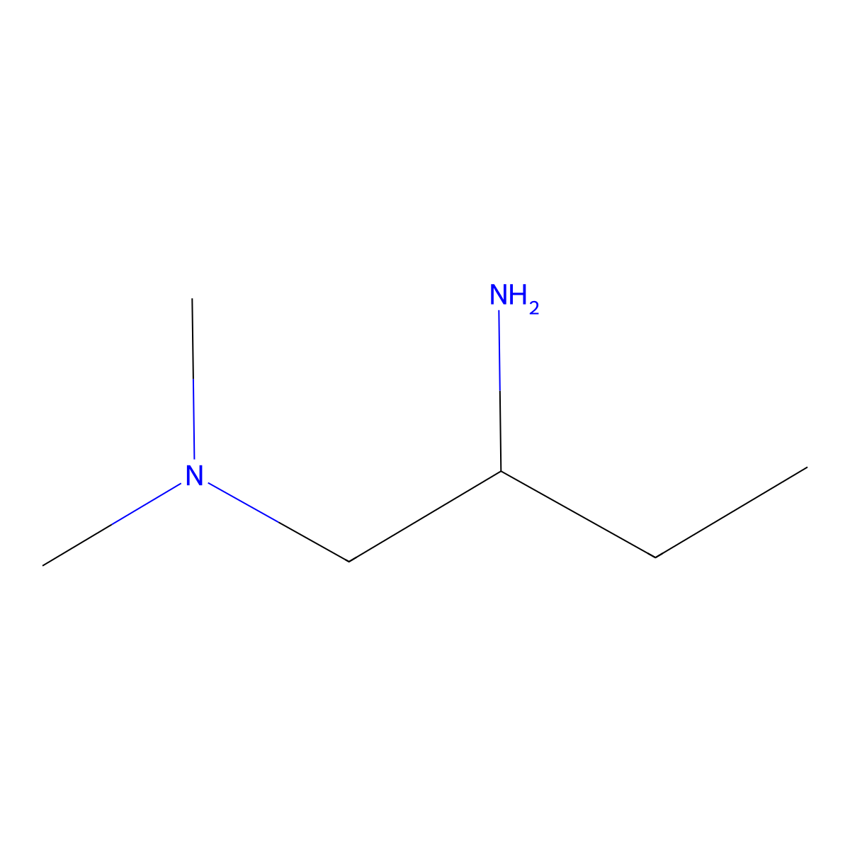 (2r)-n1,n1-Dimethyl-1,2-butanediamine molecular structure, CAS 796038-11-4