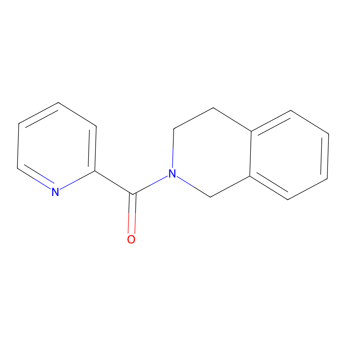 2-(Pyridine-2-carbonyl)-1,2,3,4-tetrahydroisoquinoline molecular structure, CAS 796053-27-5