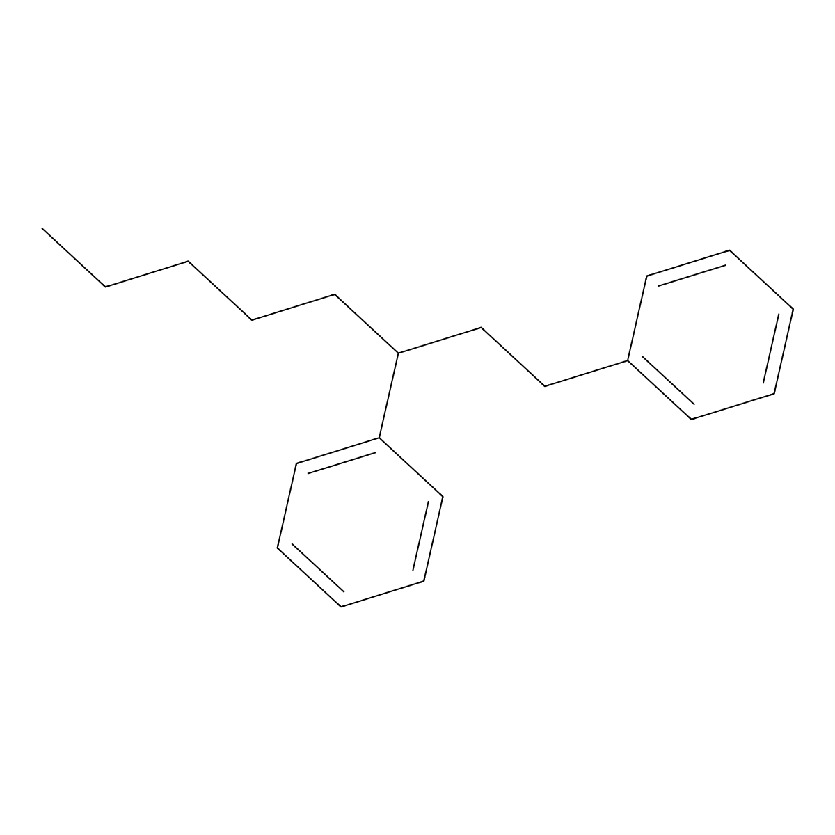 1,1'-(Octane-1,3-diyl)dibenzene molecular structure, CAS 79606-18-1