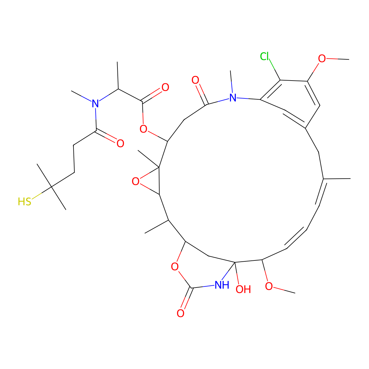 Ravtansine molecular structure, CAS 796073-69-3