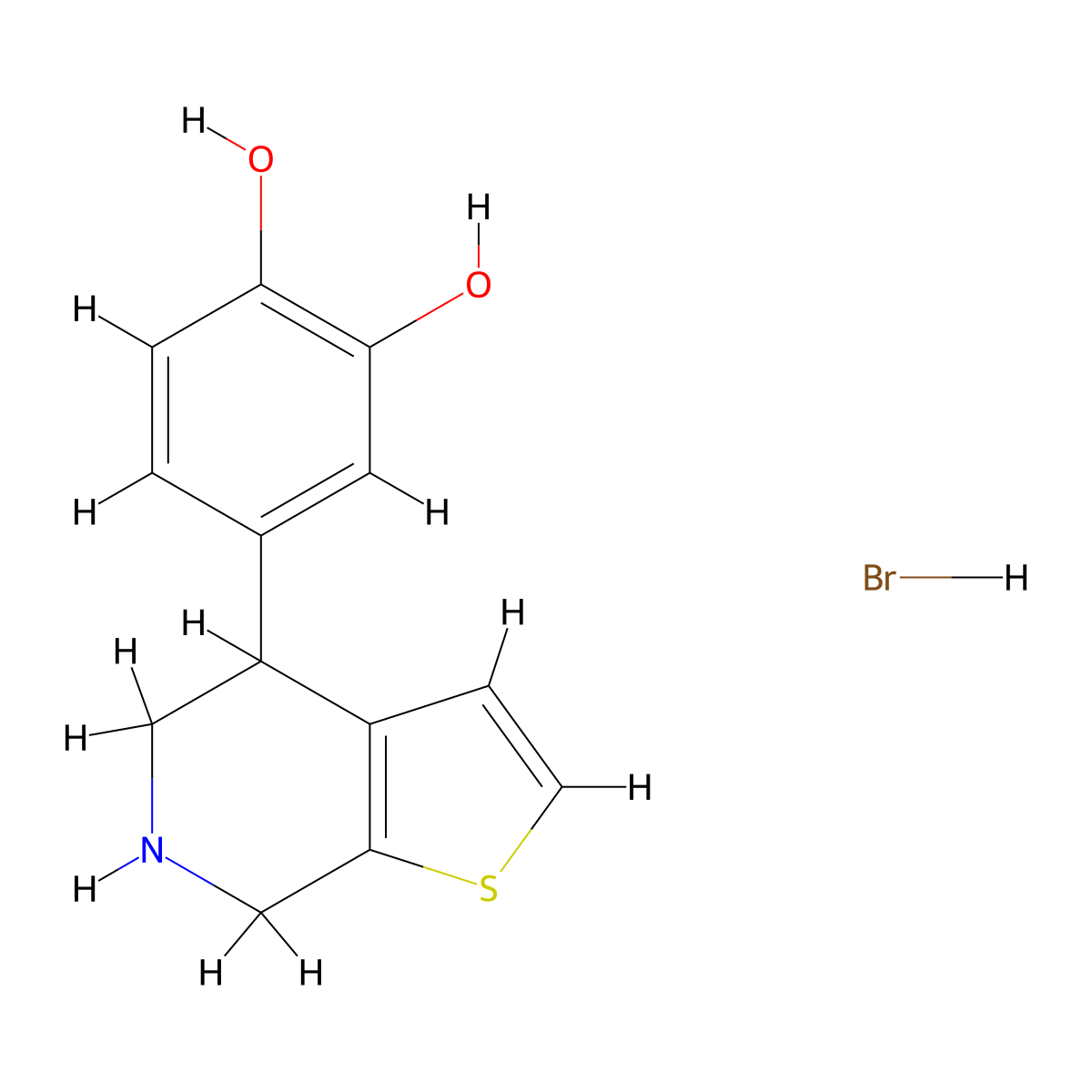 SKF-89626 hydrobromide molecular structure, CAS 79621-72-0