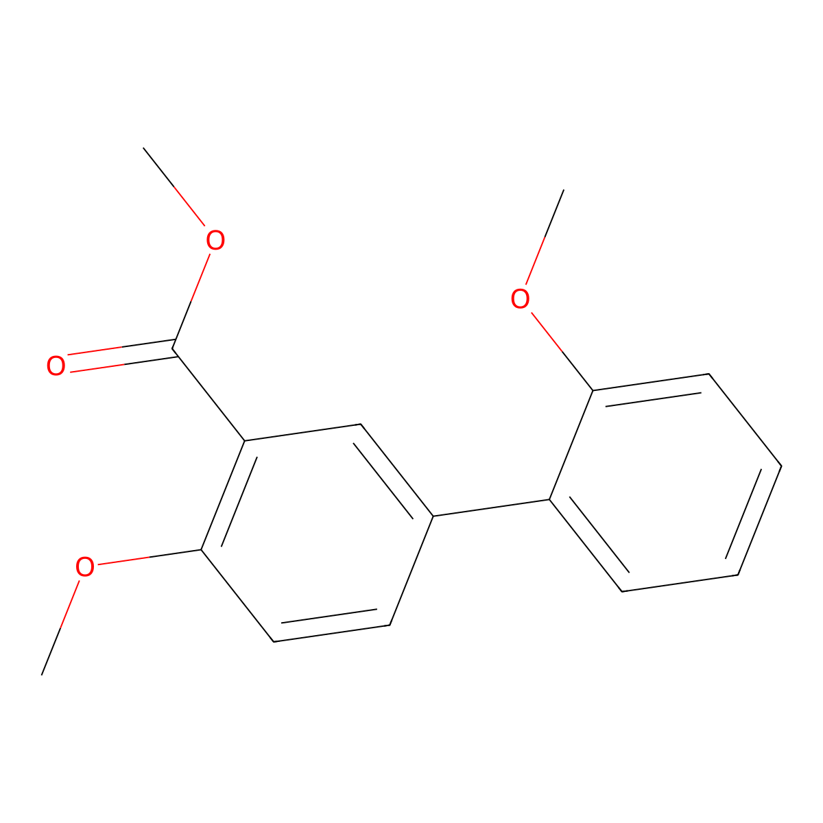 Methyl 2',4-dimethoxy[1,1'-biphenyl]-3-carboxylate molecular structure, CAS 796866-55-2
