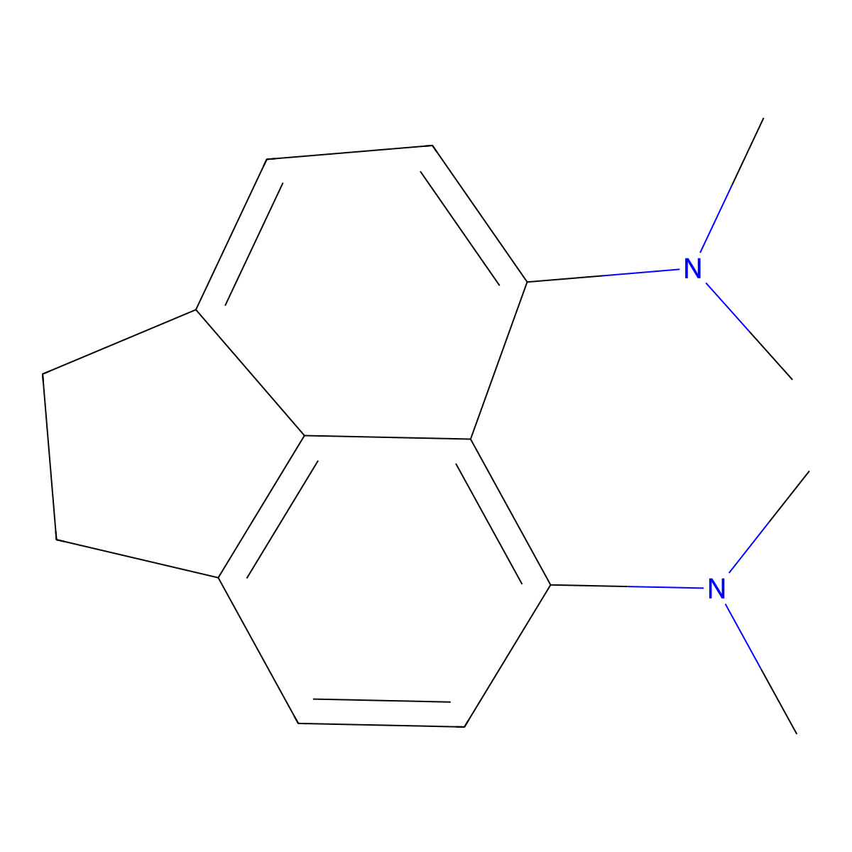 5,6-Acenaphthylenediamine, 1,2-dihydro-N,N,N',N'-tetramethyl- molecular structure, CAS 79687-97-1