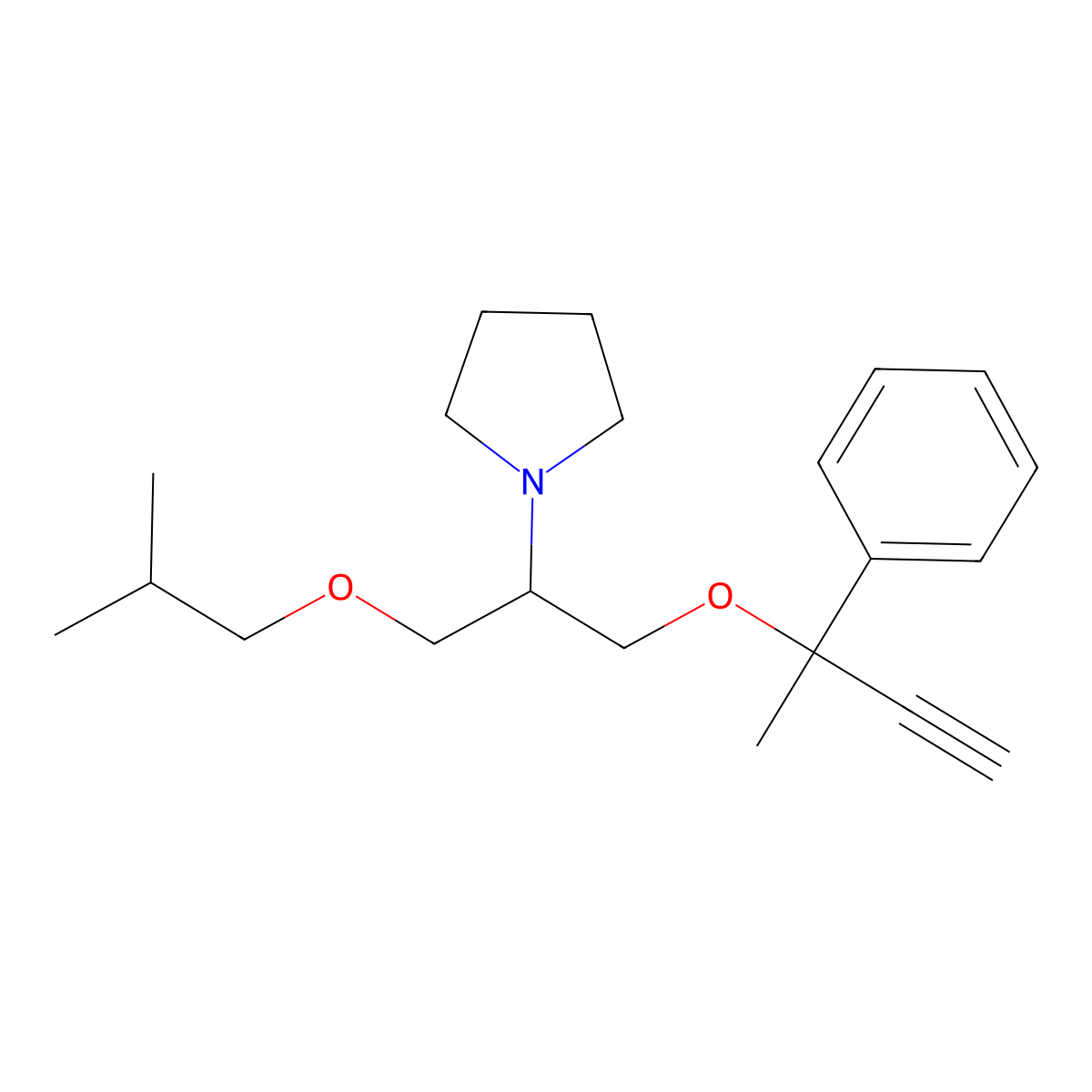 Fronepidil molecular structure, CAS 79700-63-3