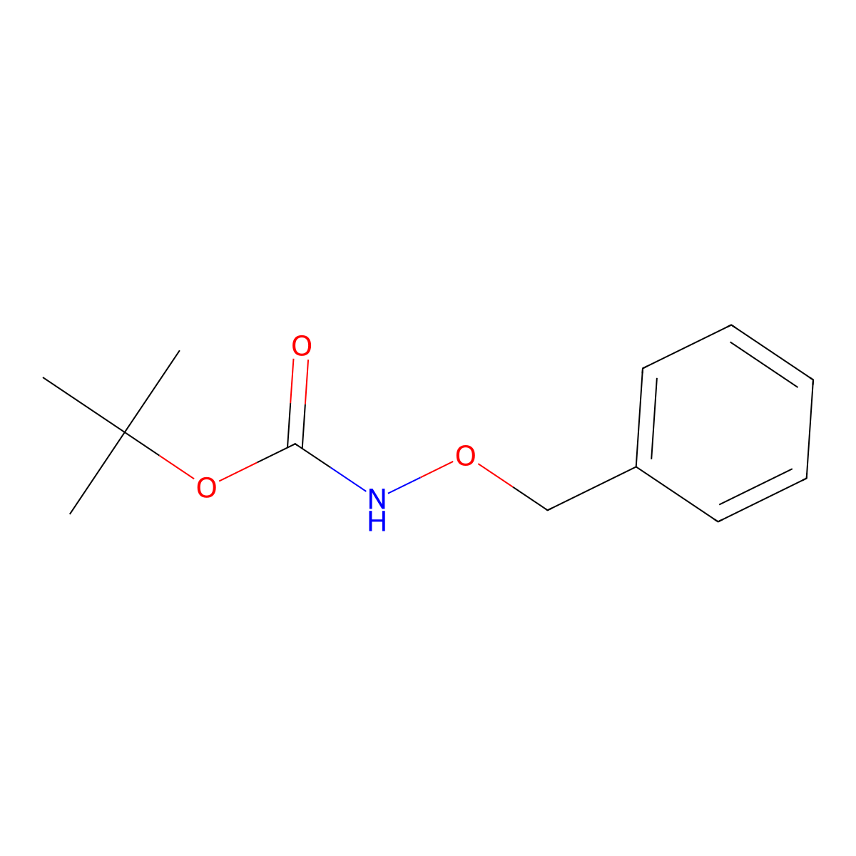 Tert-butyl N-(benzyloxy)carbamate molecular structure, CAS 79722-21-7