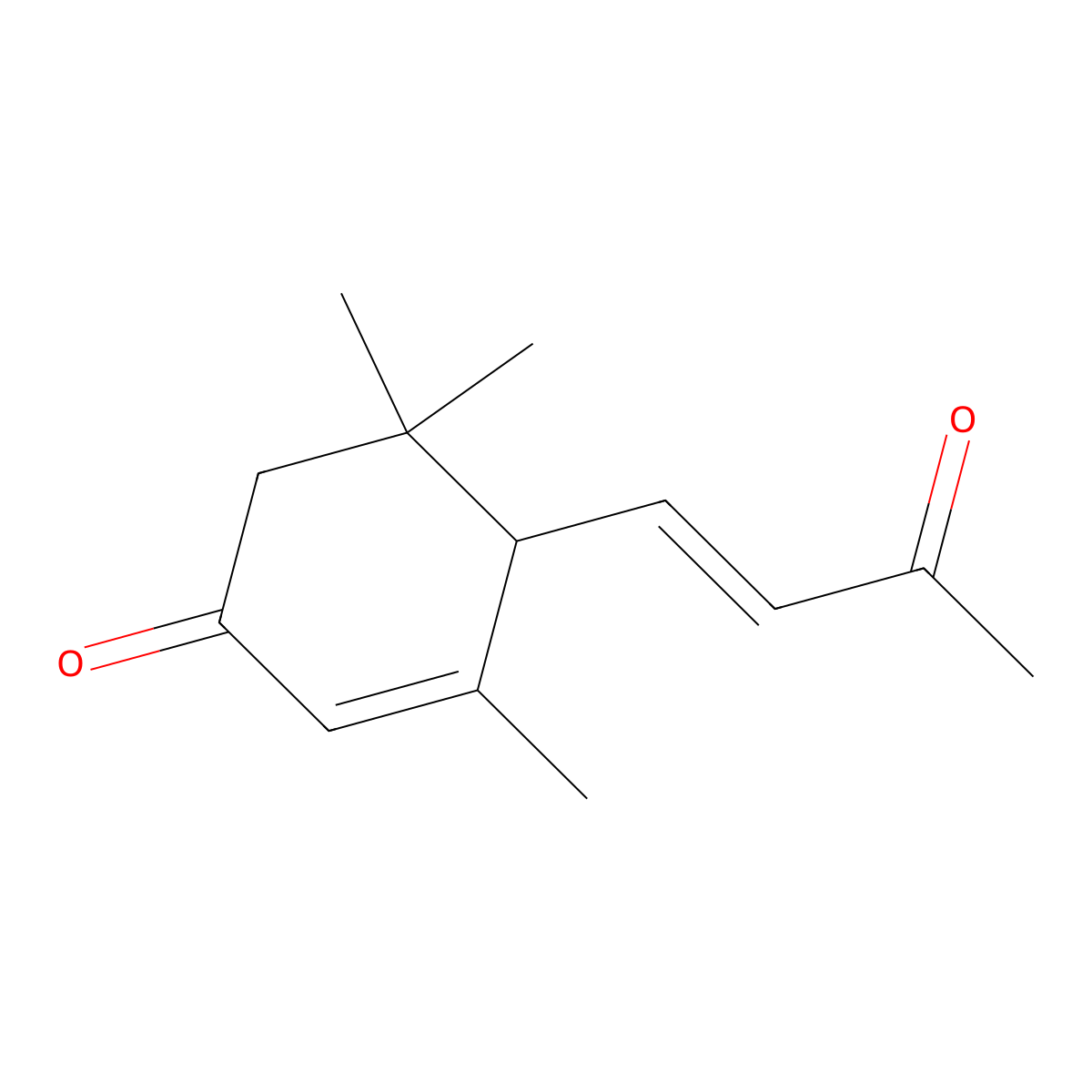 3-Oxo-alpha-ionone molecular structure, CAS 79734-43-3