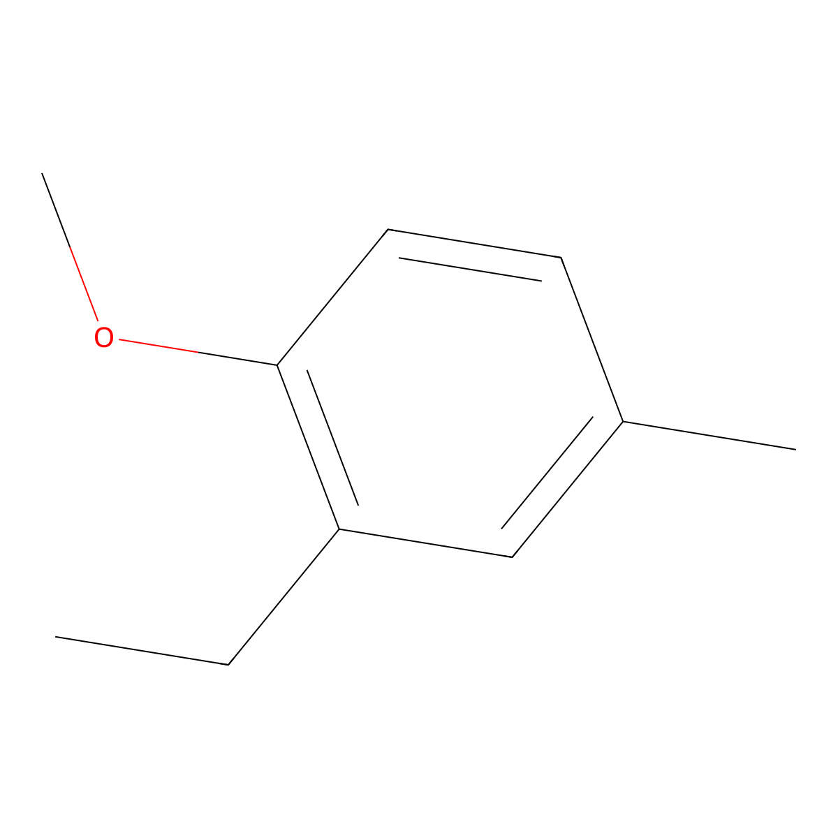 2-Ethyl-4-methylanisole molecular structure, CAS 79744-78-8