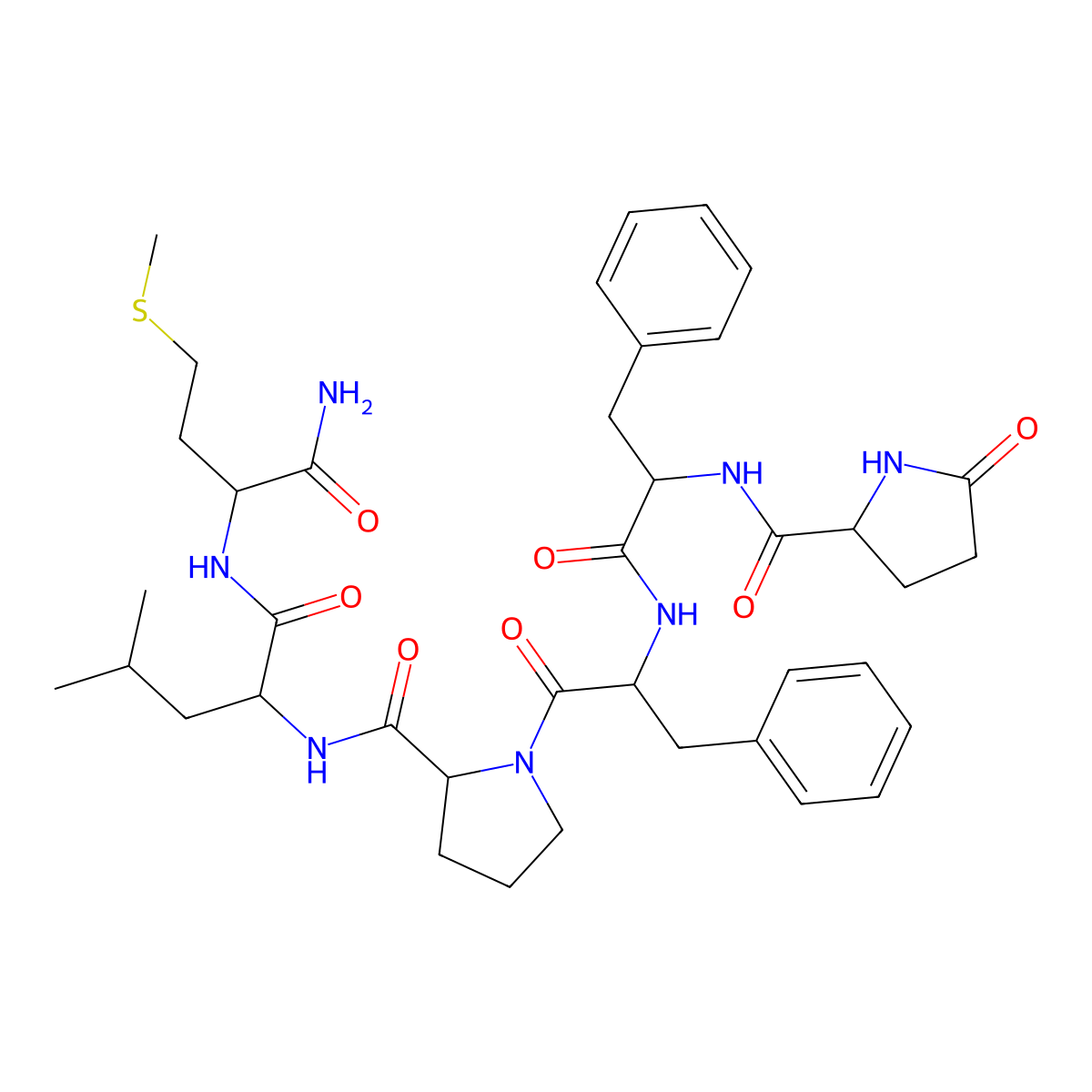 Septide molecular structure, CAS 79775-19-2