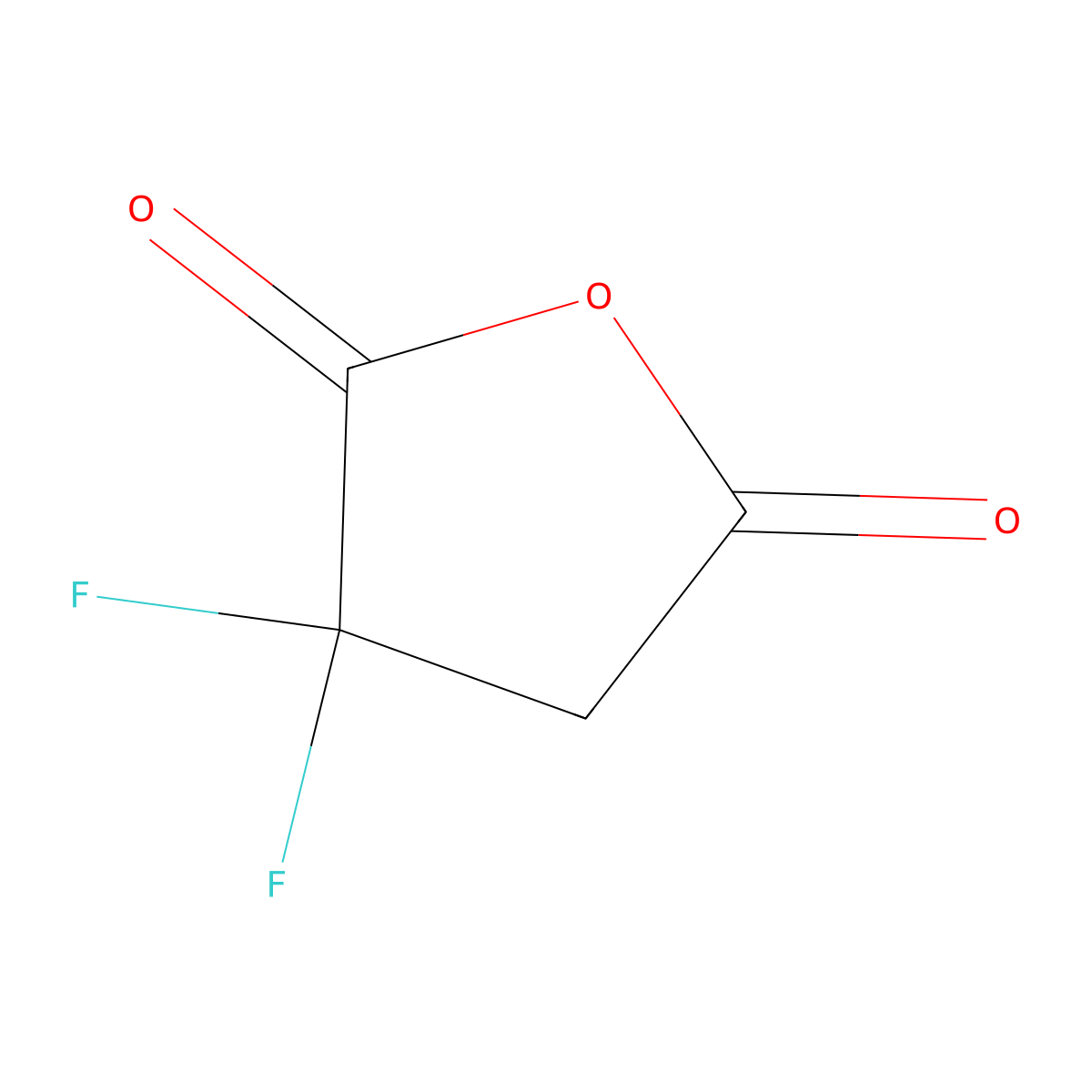 3,3-Difluorooxolane-2,5-dione molecular structure, CAS 79802-73-6
