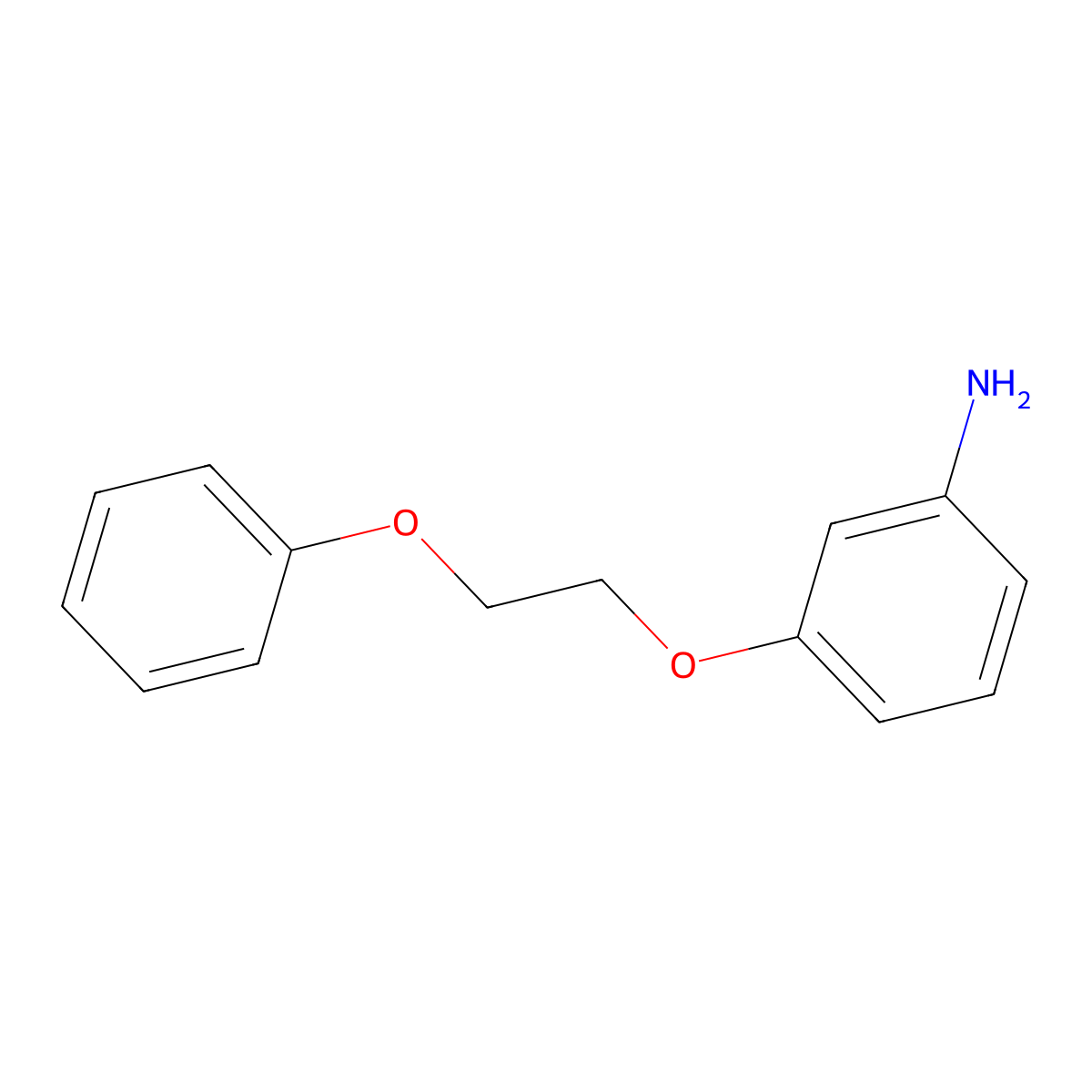 3-(2-Phenoxyethoxy)aniline molecular structure, CAS 79808-16-5