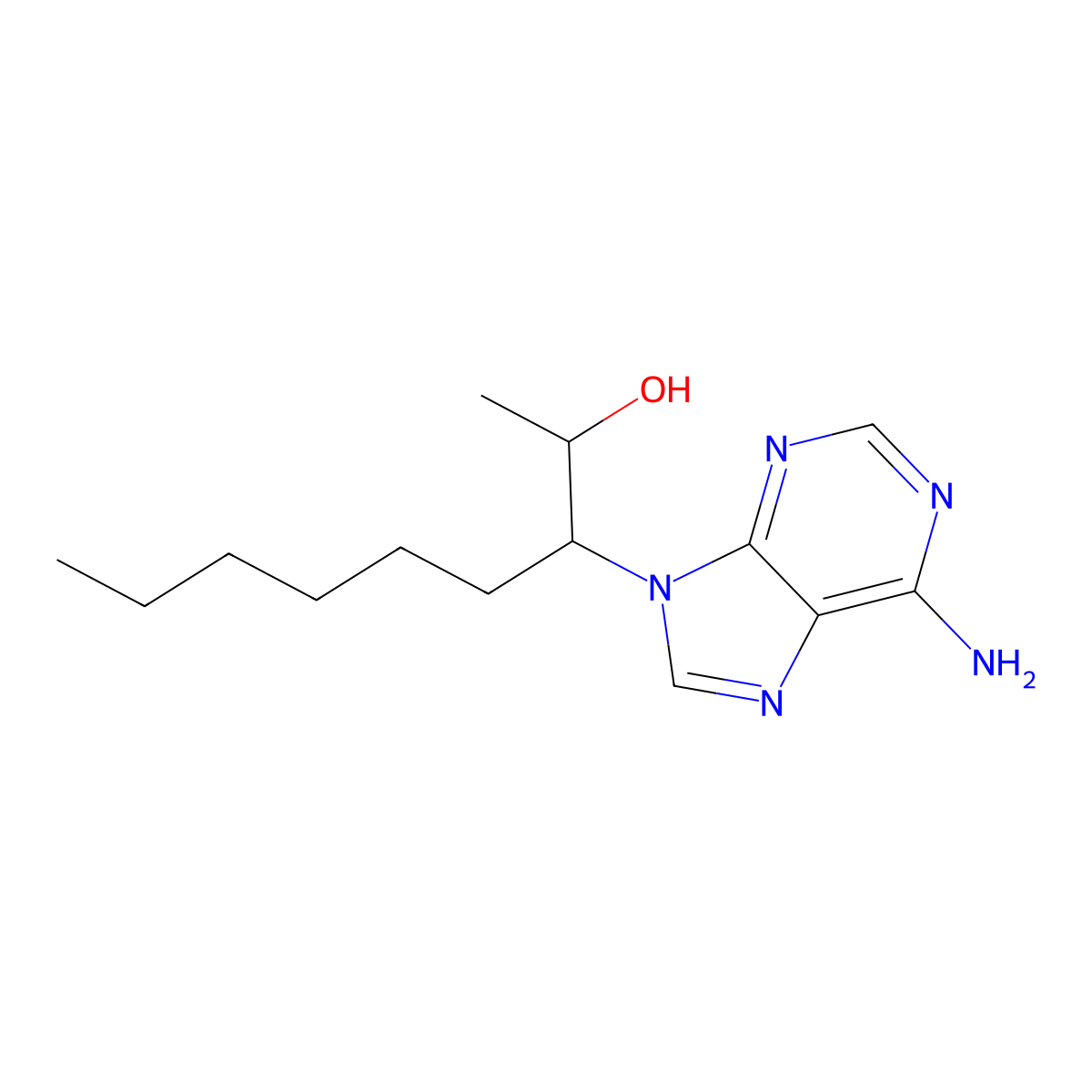 (2S,3R)-Ehna molecular structure, CAS 79813-69-7