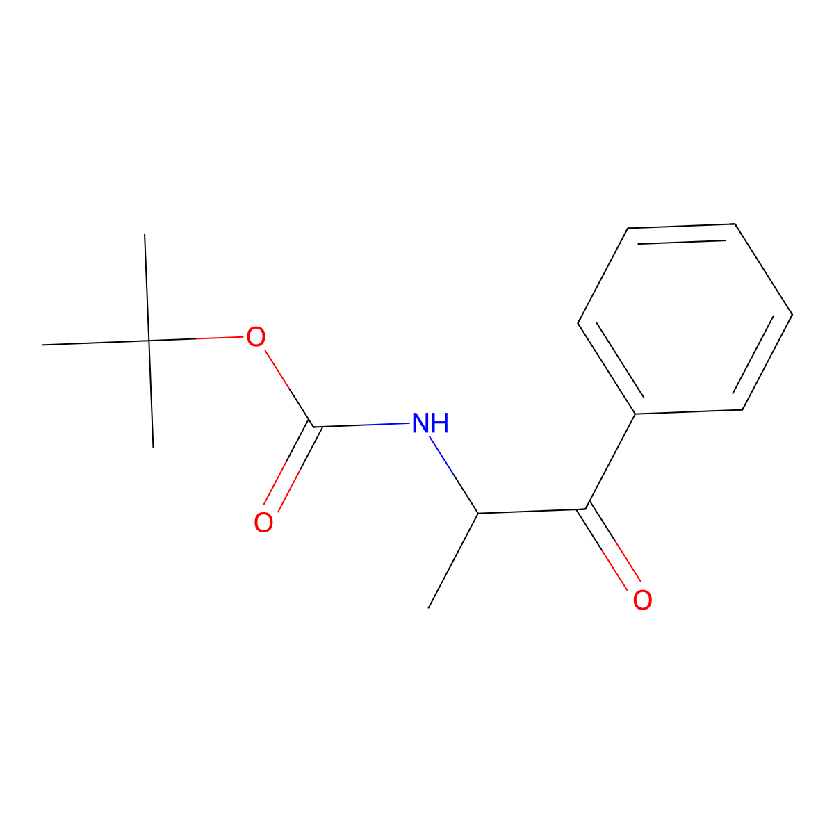 (1-Methyl-2-oxo-2-phenyl-ethyl)-carbamic acid tert-butyl ester molecular structure, CAS 79821-73-1