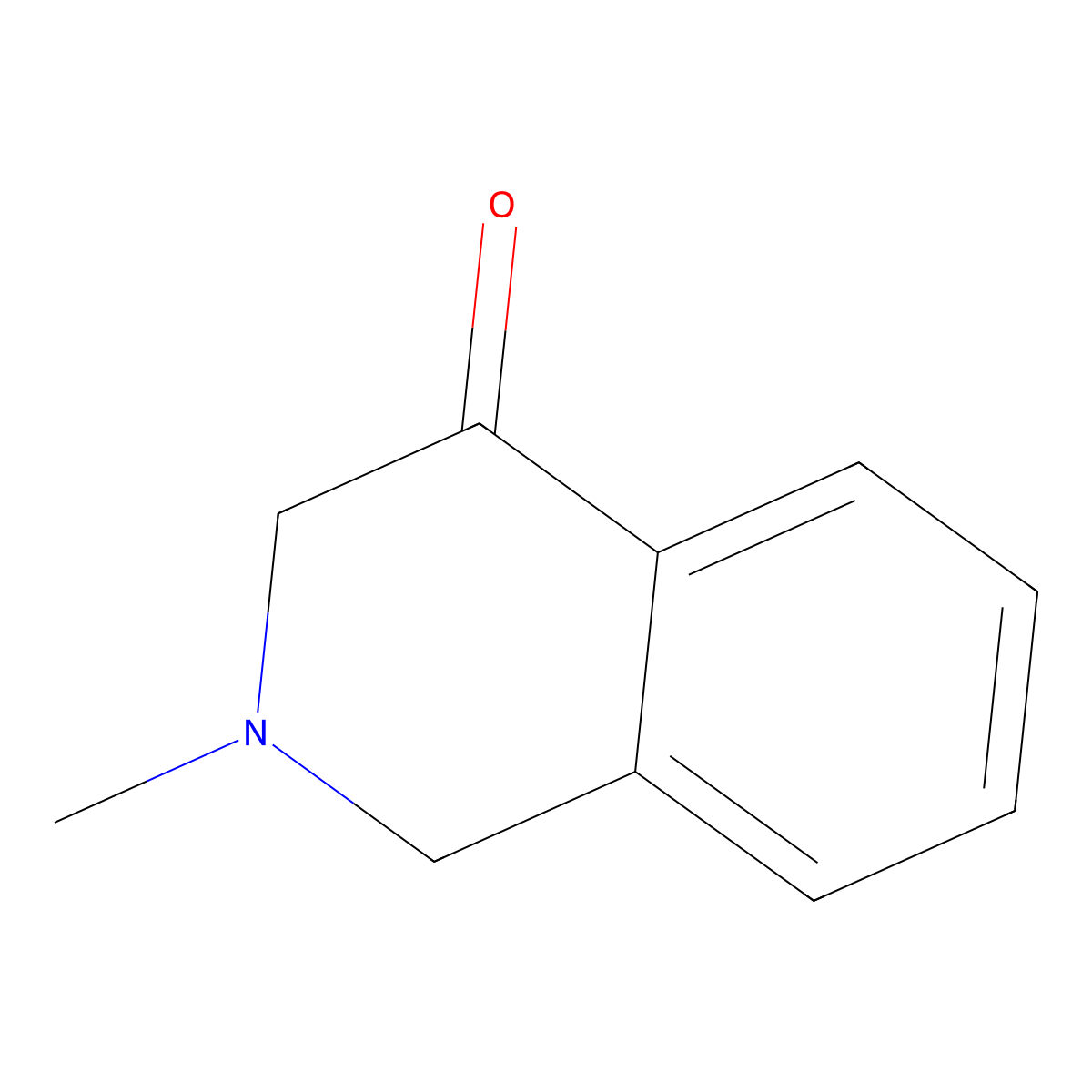 2-Methyl-2,3-dihydroisoquinolin-4(1H)-one molecular structure, CAS 79841-13-7