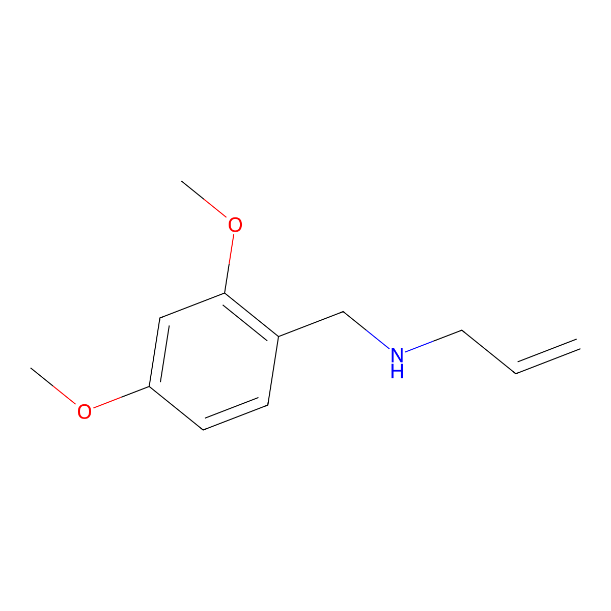 N-(2,4-Dimethoxybenzyl)prop-2-EN-1-amine molecular structure, CAS 798542-73-1