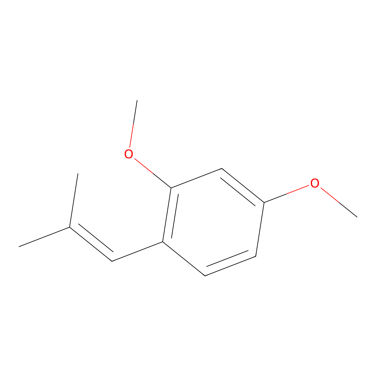2,4-Dimethoxy-1-(2-methyl-1-propen-1-yl)benzene molecular structure, CAS 798559-93-0
