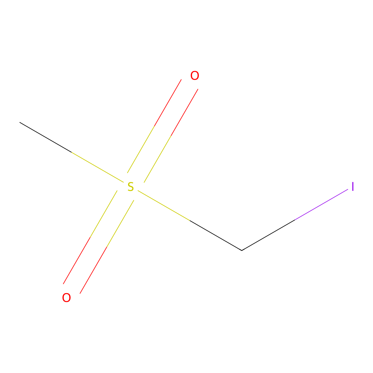 Methane, iodo(methylsulfonyl)- molecular structure, CAS 798568-07-7