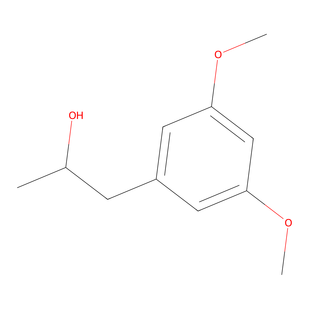 1-(3,5-Dimethoxyphenyl)propan-2-ol molecular structure, CAS 79859-93-1