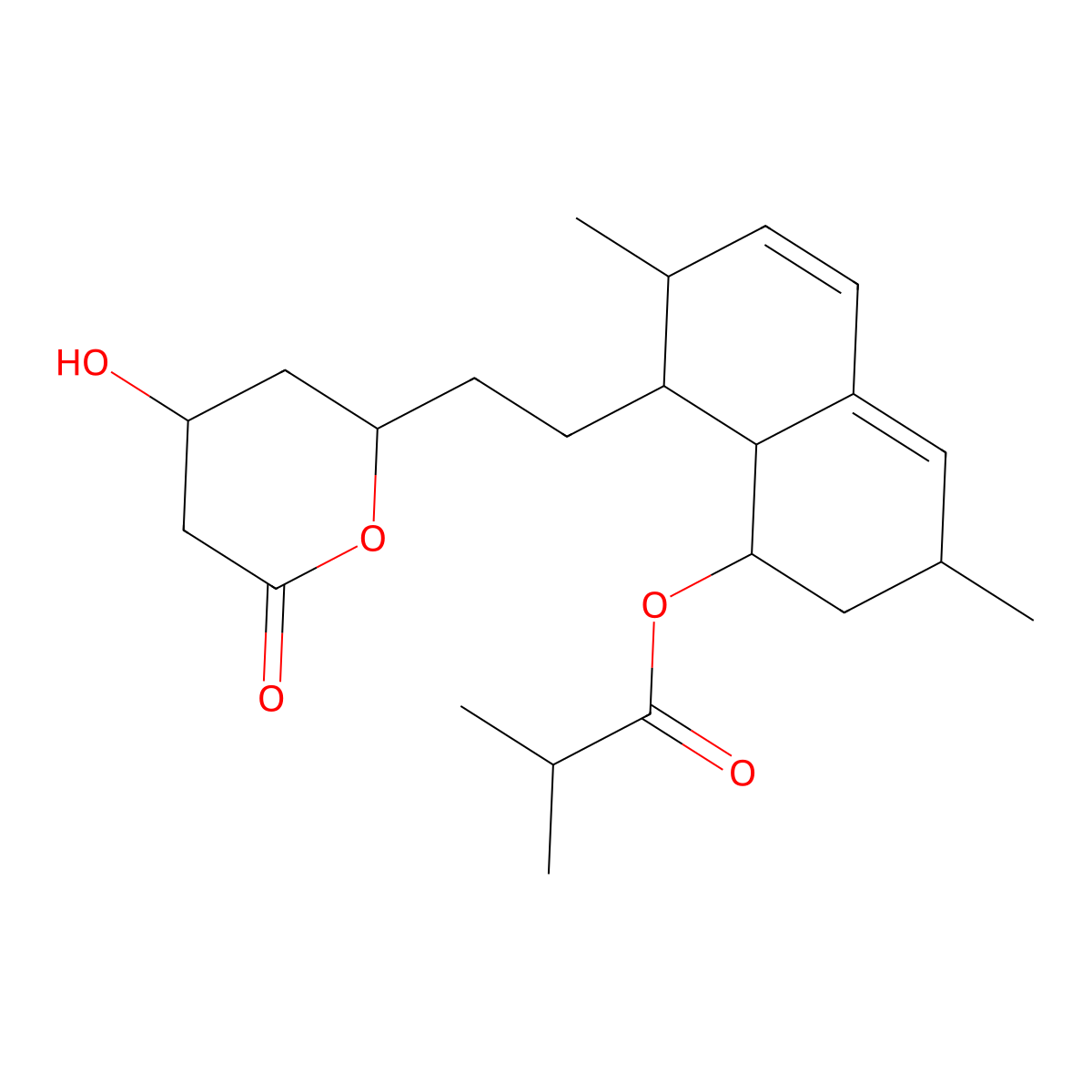 2'-Ethyl Simvastatin molecular structure, CAS 79902-42-4