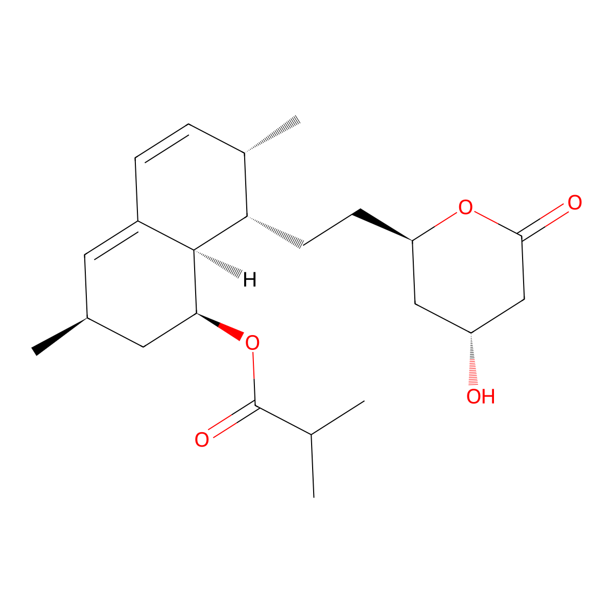 2'-Ethyl Simvastatin molecular structure, CAS 79902-42-4