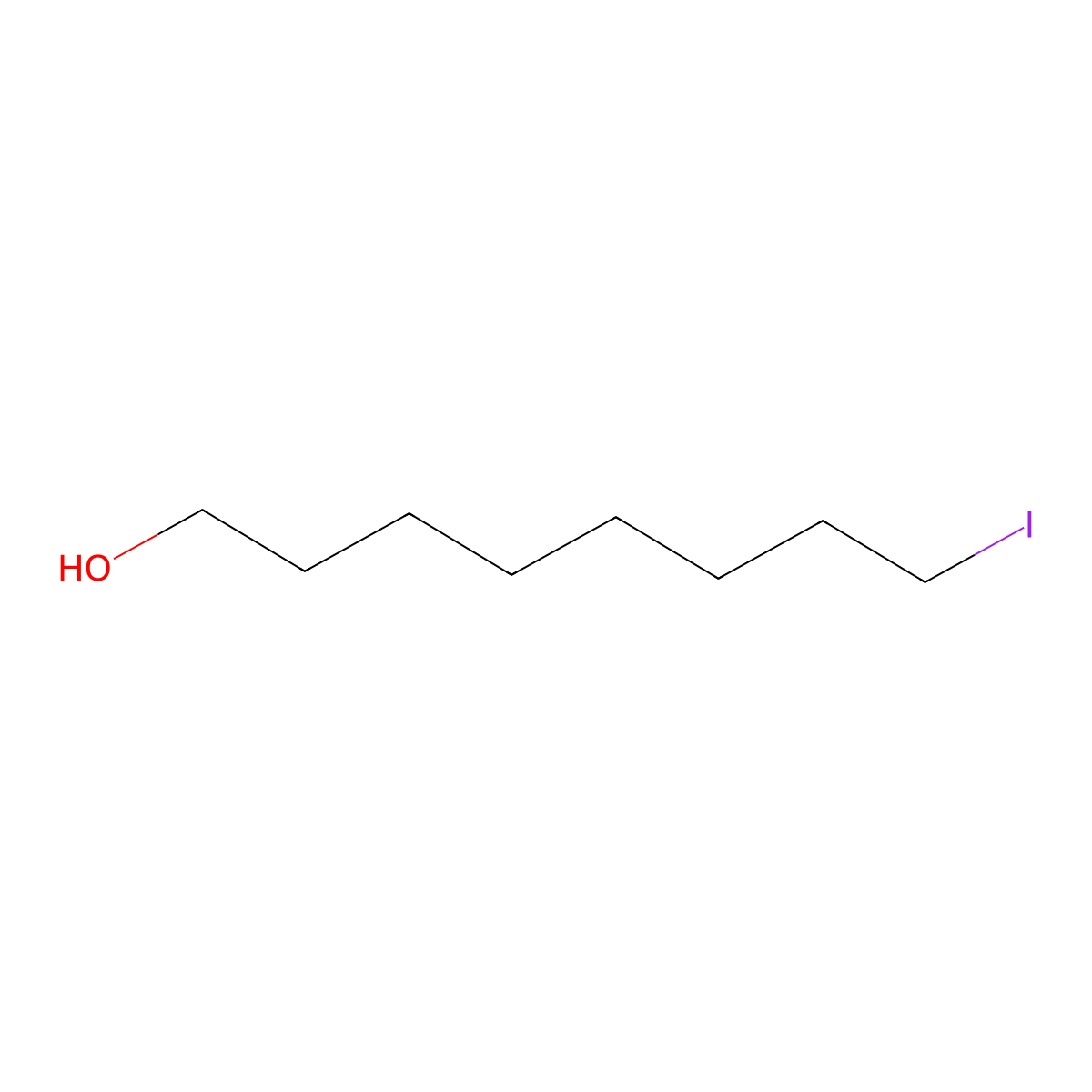 8-Iodooctan-1-ol molecular structure, CAS 79918-35-7