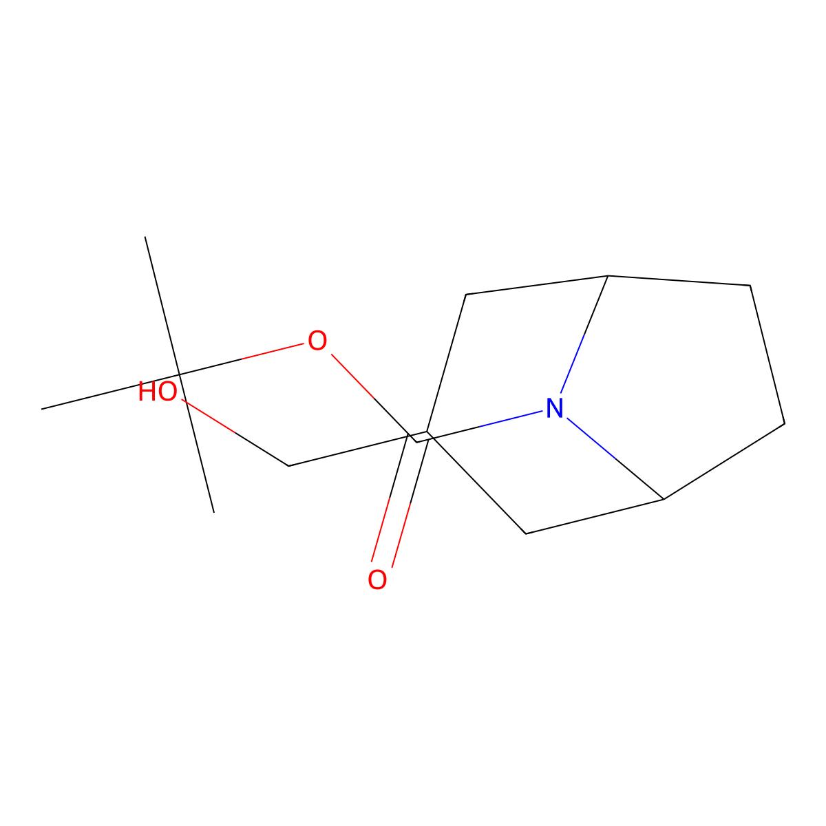 tert-Butyl 3-(hydroxymethyl)-8-azabicyclo[3.2.1]octane-8-carboxylate molecular structure, CAS 799283-62-8