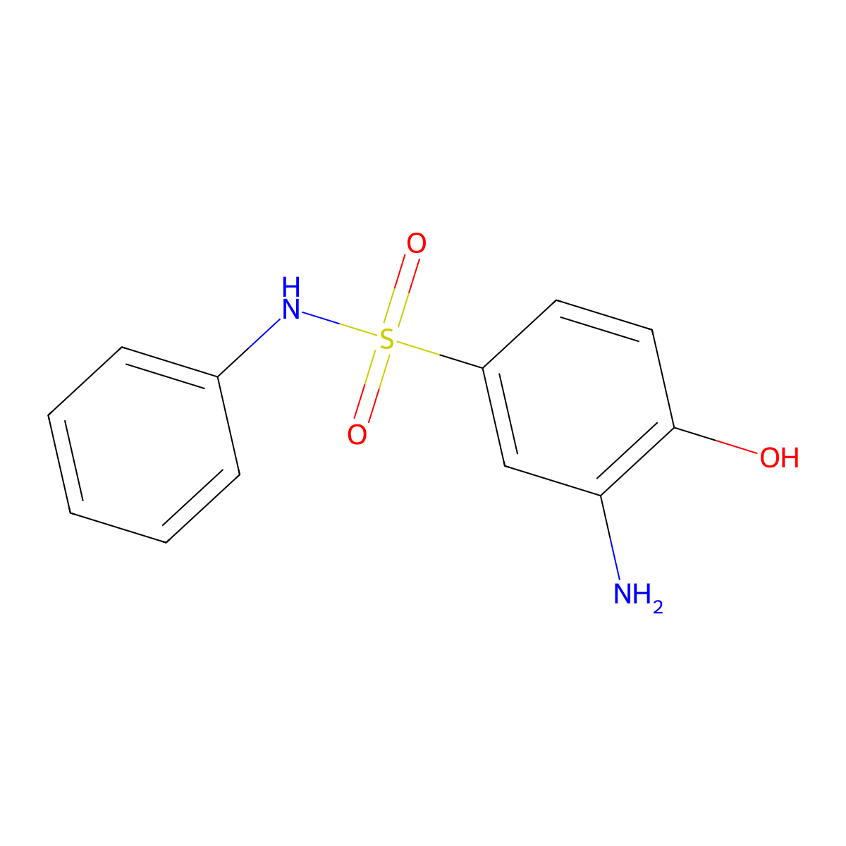 4-Hydroxymetanilanilide molecular structure, CAS 80-20-6