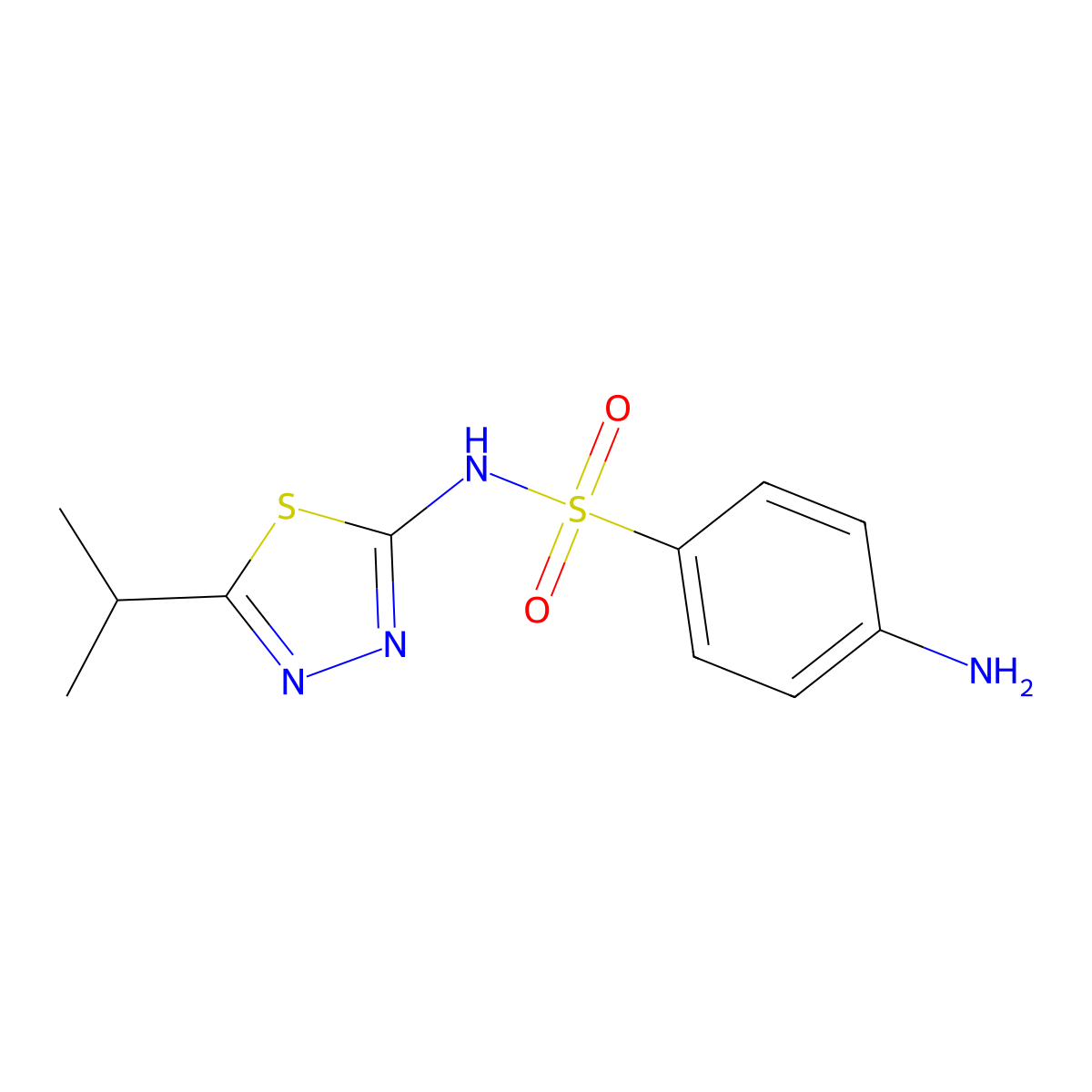 Glyprothiazol molecular structure, CAS 80-34-2