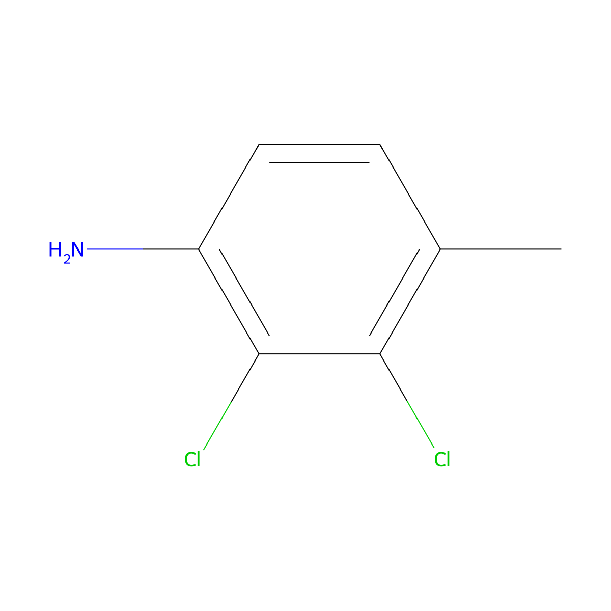 2,3-Dichloro-4-methylaniline molecular structure, CAS 80026-12-6