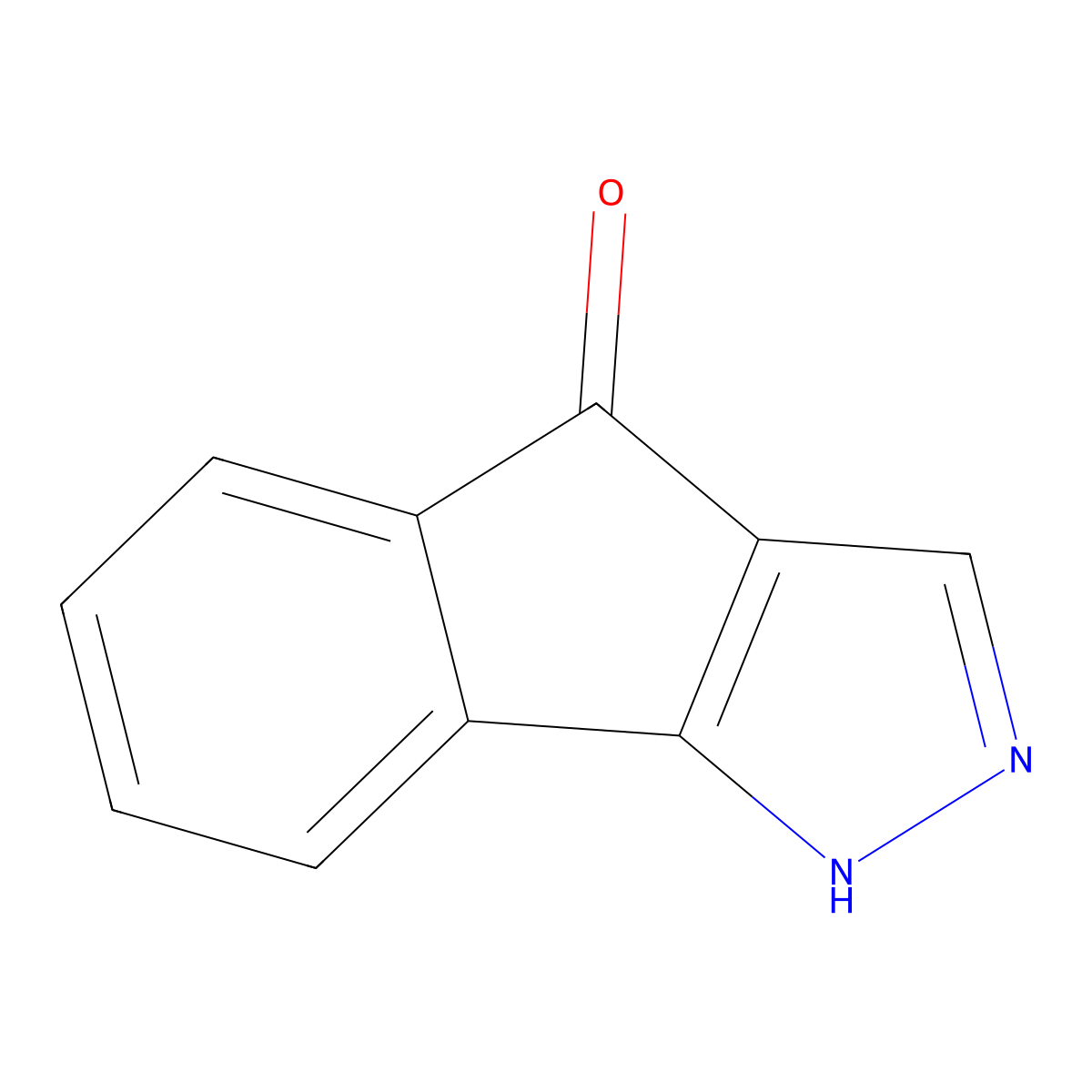 Indeno[1,2-c]pyrazol-4(1H)-one molecular structure, CAS 800379-51-5