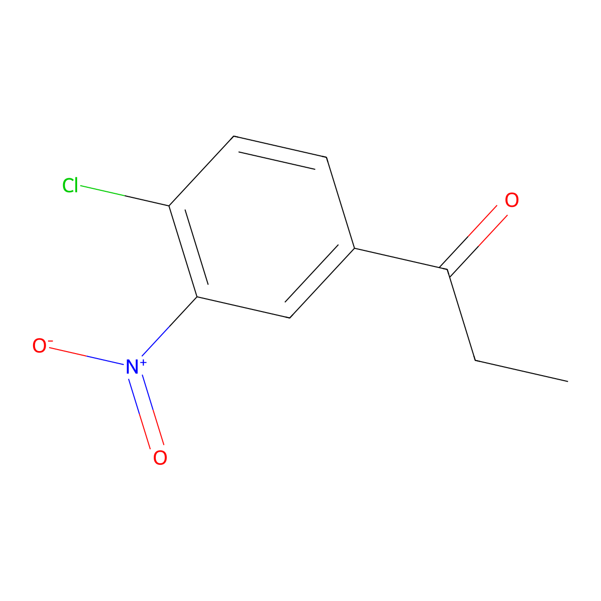 1-(4-Chloro-3-nitrophenyl)propan-1-one molecular structure, CAS 80093-43-2