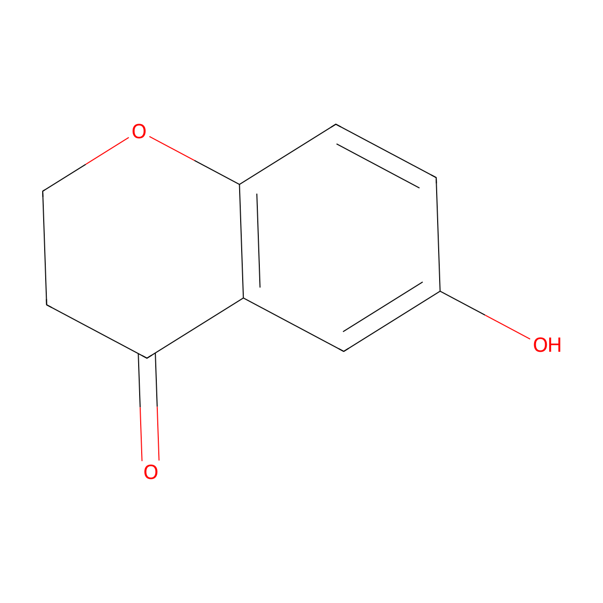 6-Hydroxy-chroman-4-one molecular structure, CAS 80096-64-6