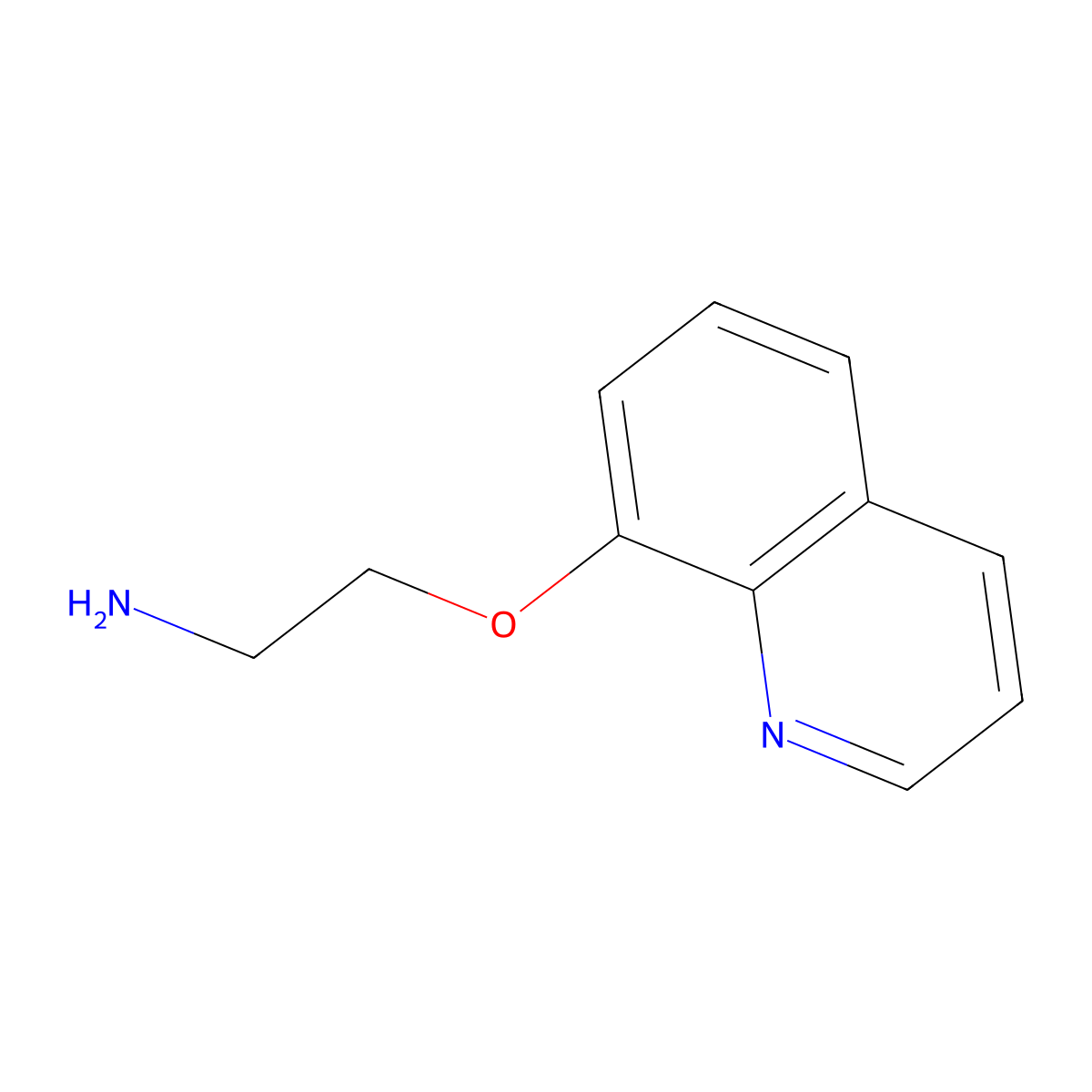 2-(Quinolin-8-yloxy)ethanamine molecular structure, CAS 801167-08-8