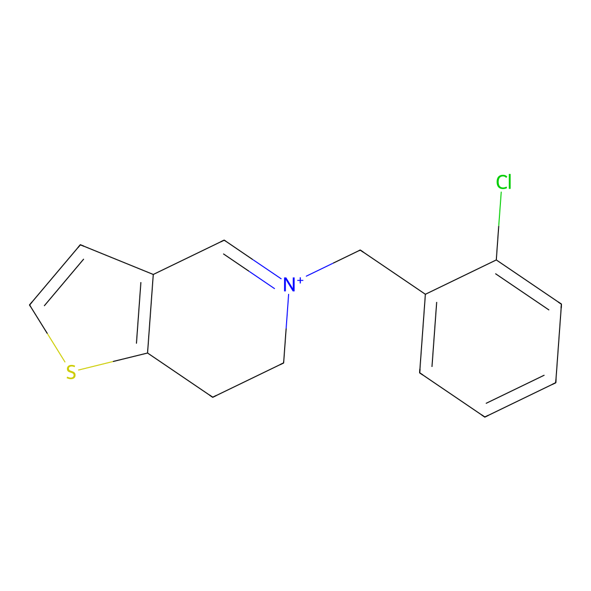 Ticlopidine-M5 molecular structure, CAS 801319-16-4