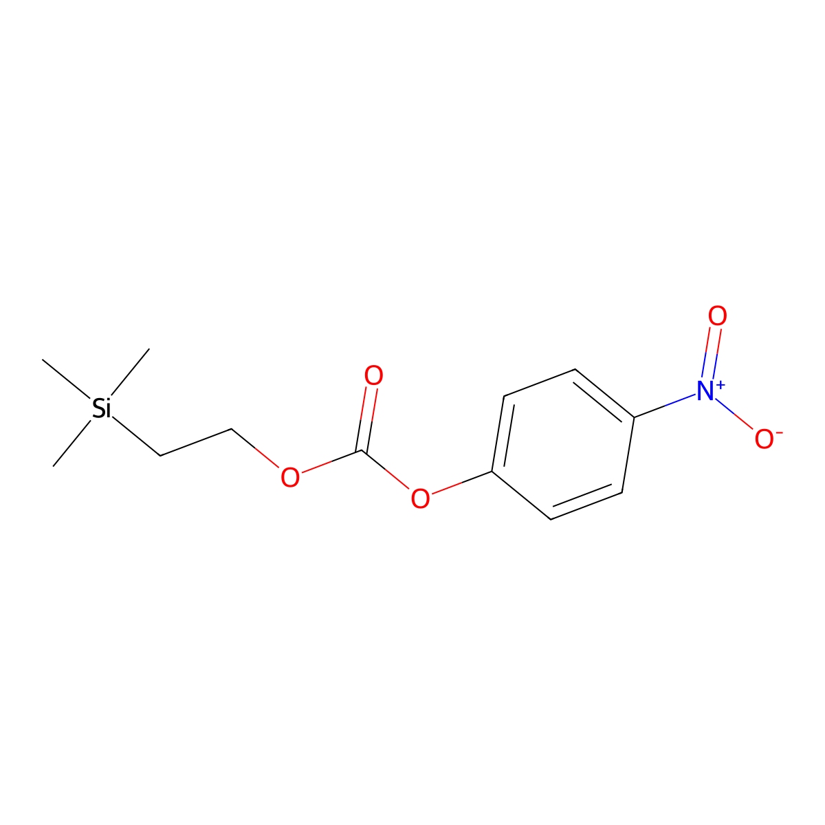 4-Nitrophenyl 2-(trimethylsilyl)ethyl carbonate molecular structure, CAS 80149-80-0
