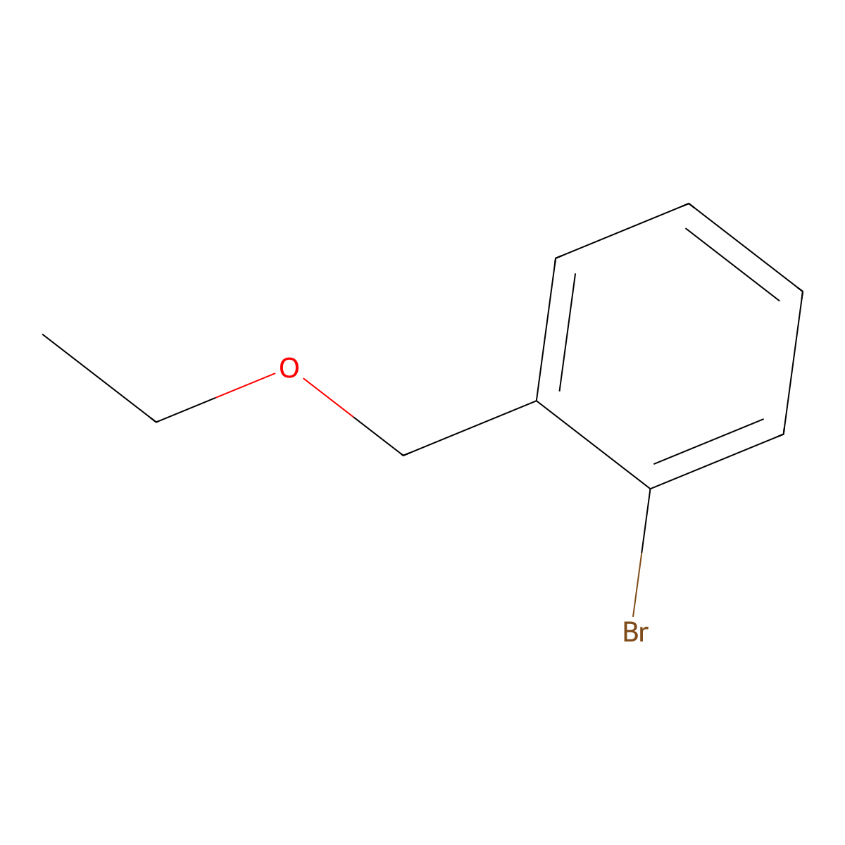 1-Bromo-2-(ethoxymethyl)benzene molecular structure, CAS 80171-34-2