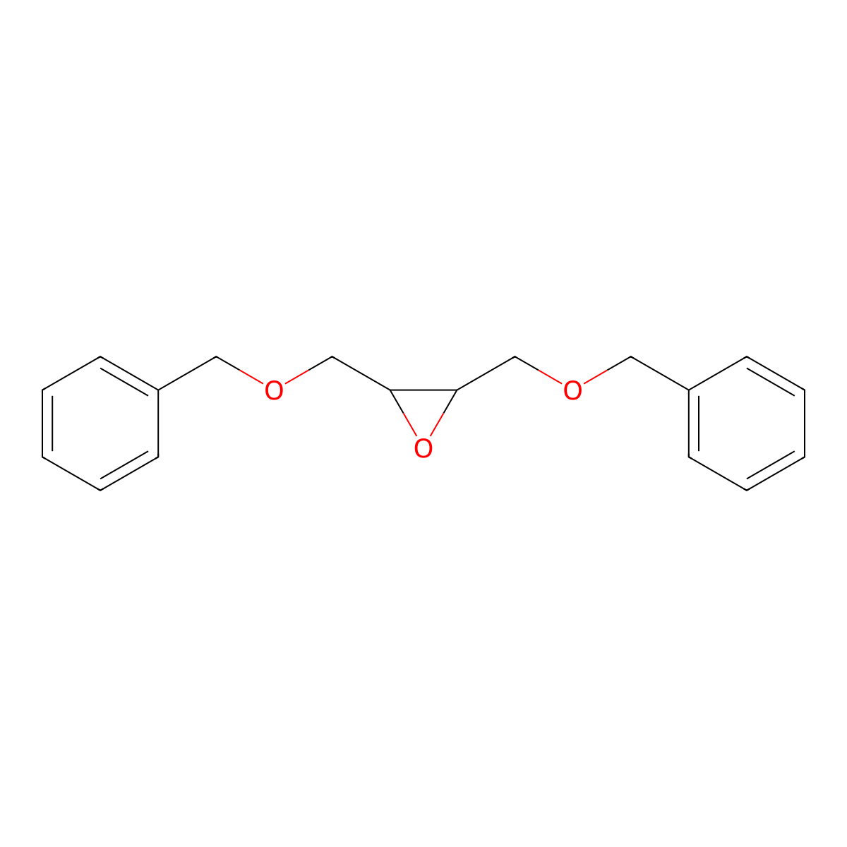 (2R,3R)-2,3-bis(benzyloxyMethyl)oxirane molecular structure, CAS 80183-15-9