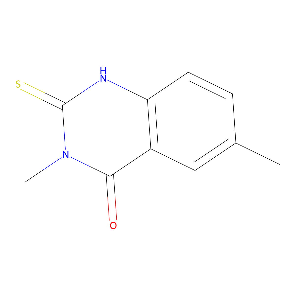 2-mercapto-3,6-dimethylquinazolin-4(3H)-one molecular structure, CAS 80195-31-9