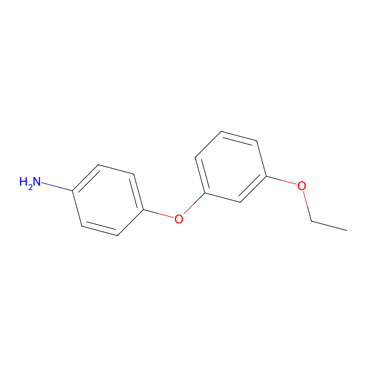 4-(3-Ethoxyphenoxy)aniline molecular structure, CAS 801989-82-2