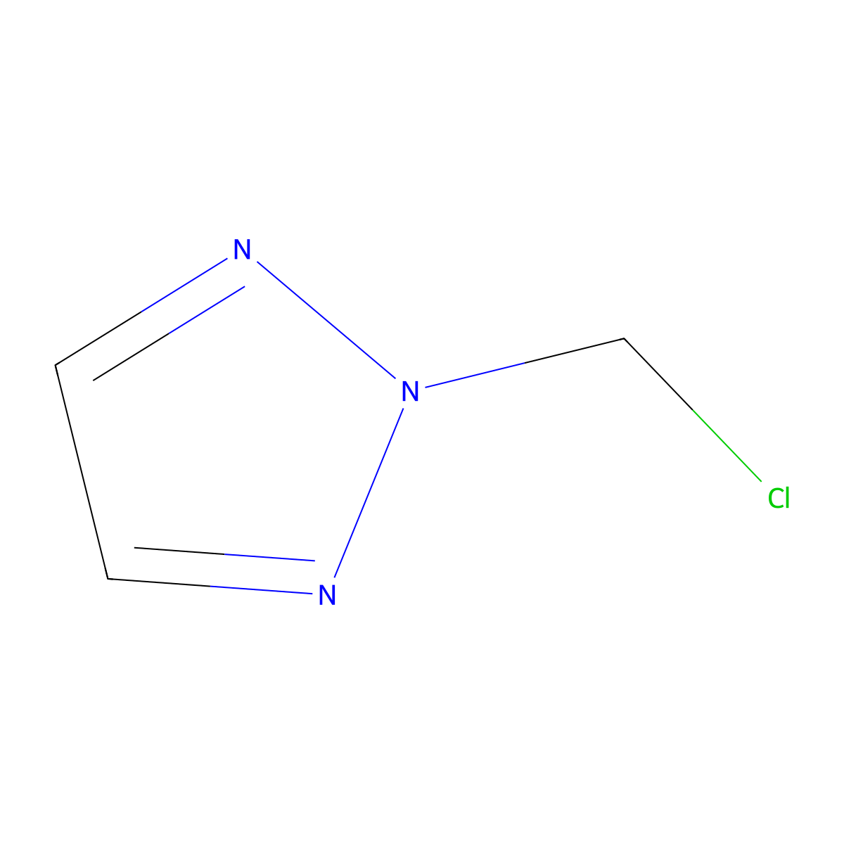 2-(Chloromethyl)-2H-1,2,3-triazole molecular structure, CAS 80199-90-2