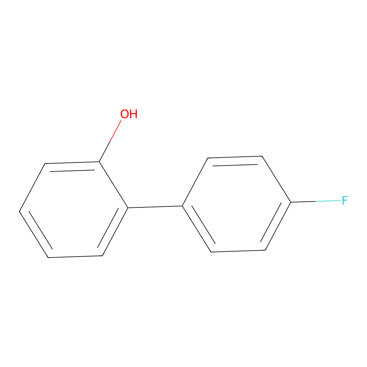 4'-Fluoro(1,1'-biphenyl)-2-ol molecular structure, CAS 80254-62-2