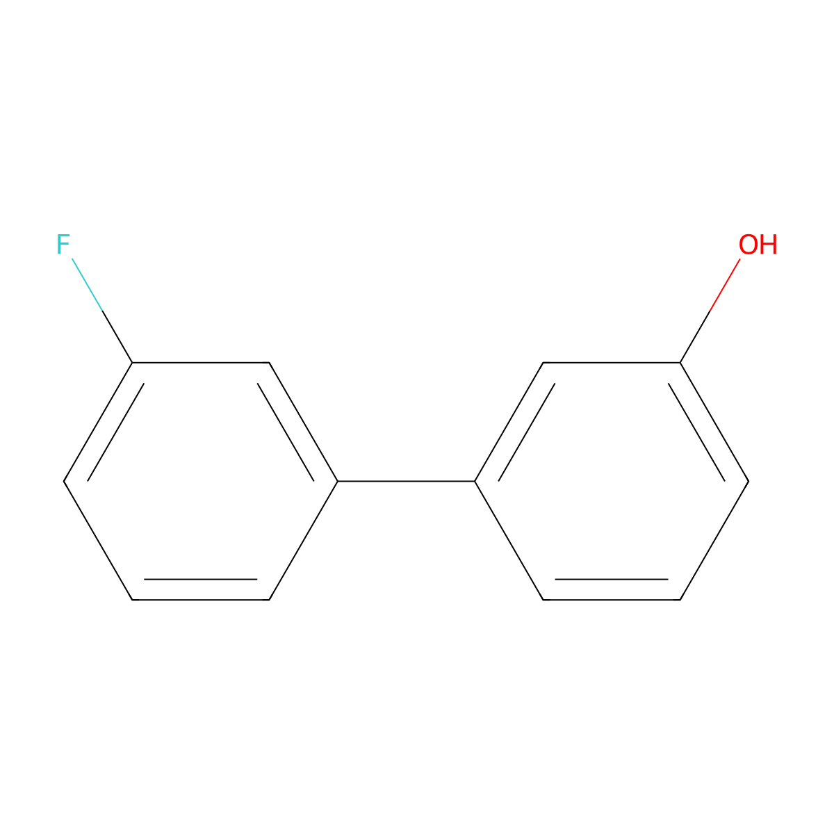 3-(3-Fluorophenyl)phenol molecular structure, CAS 80254-64-4