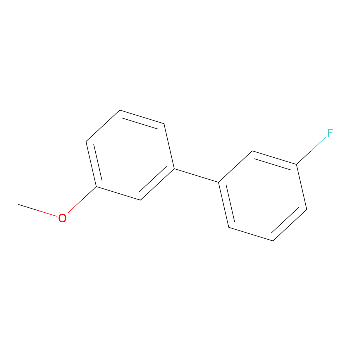 3-Fluoro-3'-methoxybiphenyl molecular structure, CAS 80254-68-8