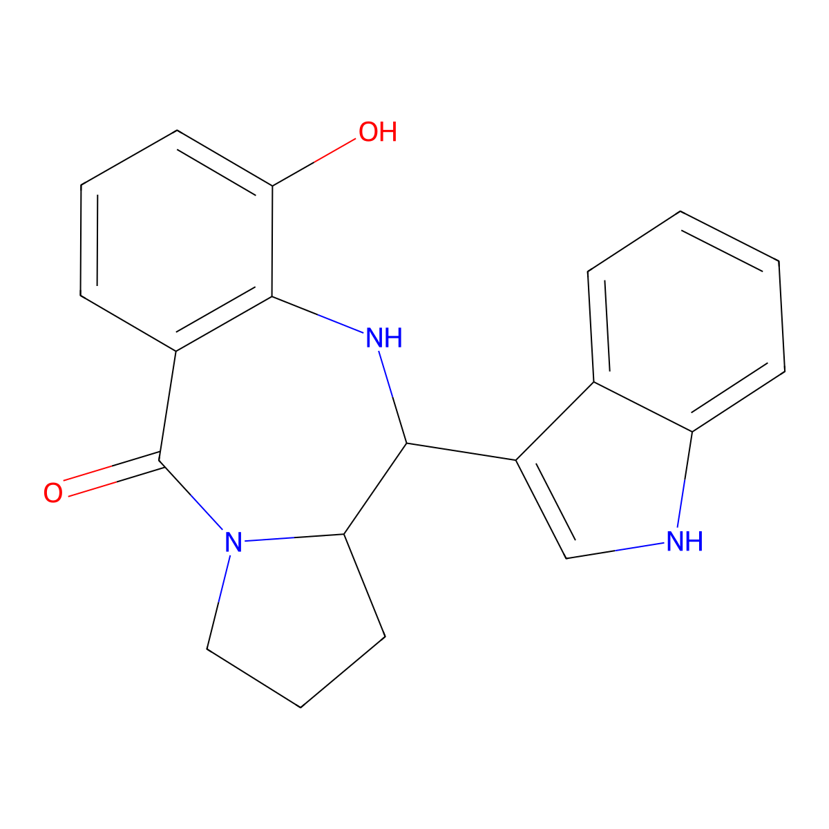 Tilivalline molecular structure, CAS 80279-24-9