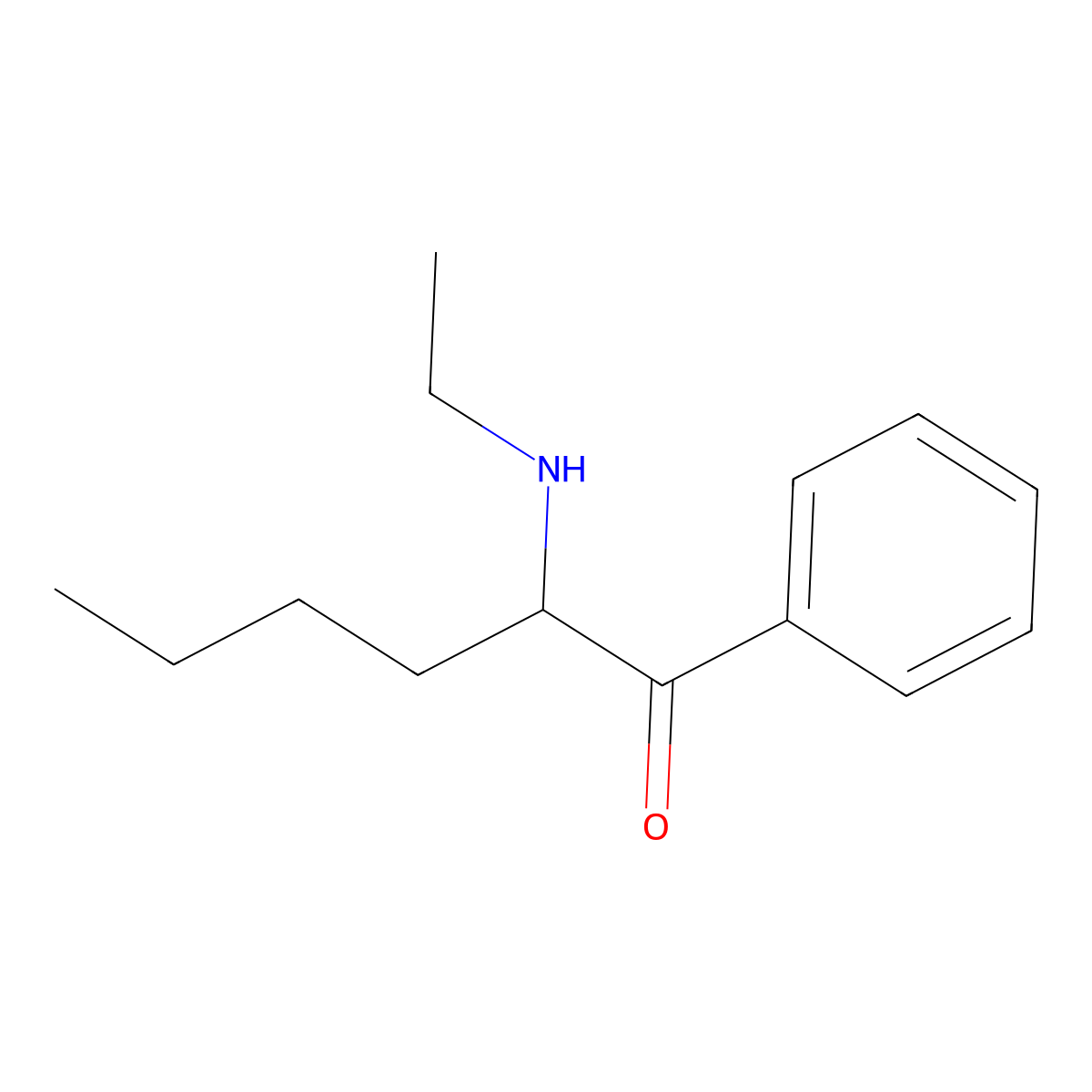 N-Ethylhexedrone molecular structure, CAS 802857-66-5