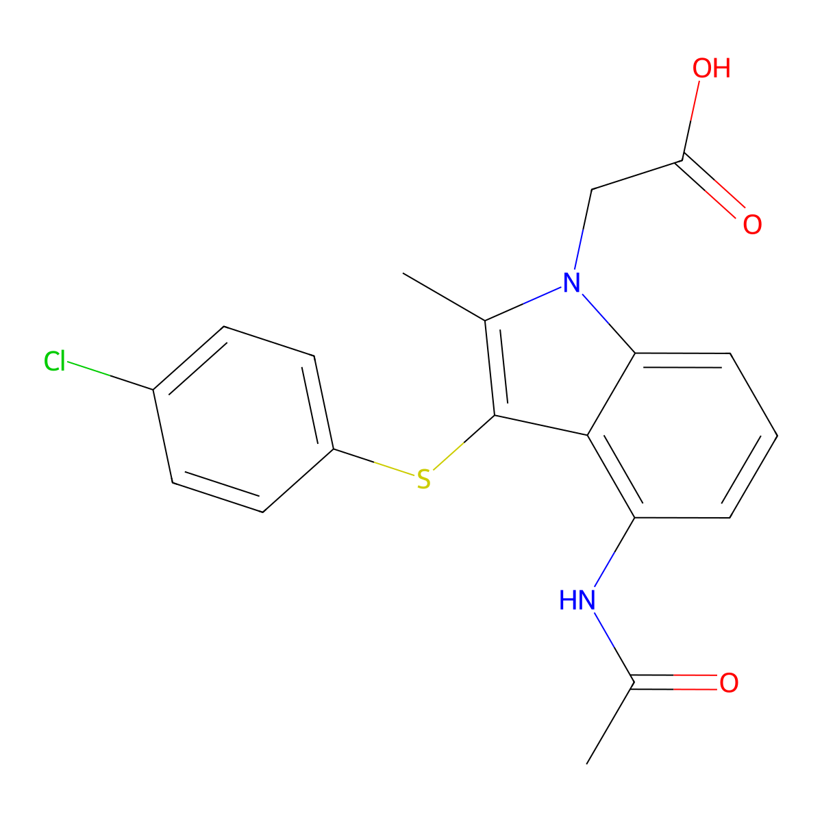 Azd-1981 molecular structure, CAS 802904-66-1