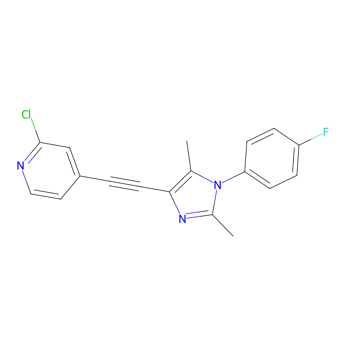 Basimglurant molecular structure, CAS 802906-73-6