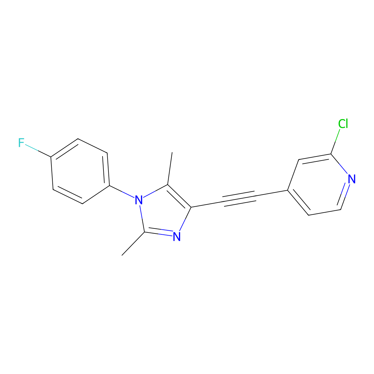 Basimglurant molecular structure, CAS 802906-73-6