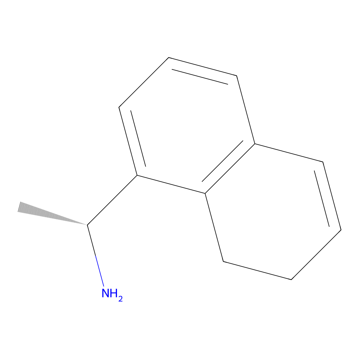(R)-1-(7,8-Dihydronaphthalen-1-YL)ethan-1-amine molecular structure, CAS 802918-45-2