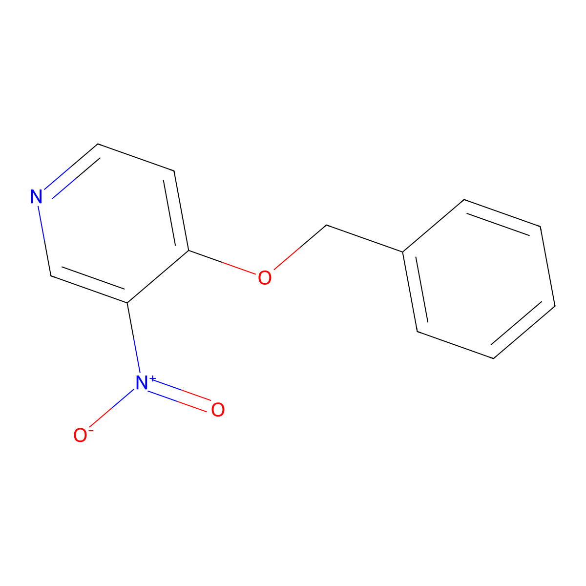 4-(Benzyloxy)-3-nitropyridine molecular structure, CAS 80352-64-3